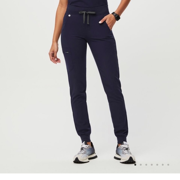 Figs Pants - Navy blue figs scrub joggers xL
